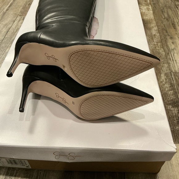 Jessica Simpson Varity Black Over the Knee Boots Size 8.5 - Picture 12 of 16